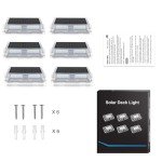 MEIKEE 20 LED Solar Garden Lights, Warm White