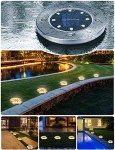 8-Pack Solar LED Garden Pathway Lights