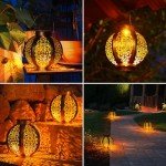 OxyLED Waterproof Solar Lantern for Garden Lighting