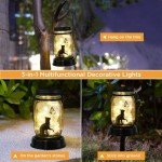 3-in-1 Cat Solar Lanterns for Garden Decor