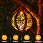 OxyLED Waterproof Solar Lantern for Garden Lighting