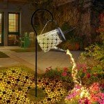 Solar Watering Can Lights for Garden Décor
