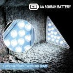 4-Pack Solar Step Lights for Outdoor Pathways