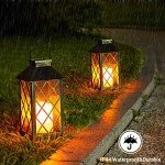 Waterproof Solar Lanterns for Outdoor Garden Lighting