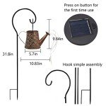 Retro Solar Watering Can LED Garden Lights