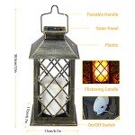 Waterproof Solar Lanterns for Outdoor Garden Lighting
