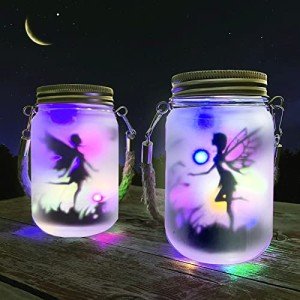 Fairy Solar Lanterns - 2 Pack Hanging Lights