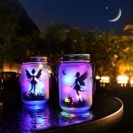 Fairy Solar Lanterns - 2 Pack Hanging Lights