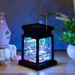 Sanon Hanging Solar Lanterns - Waterproof 2 Pack