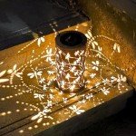 Dragonfly Hanging Solar Garden Lantern Lights