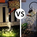 Retro Solar Watering Can Garden Hanging Lights