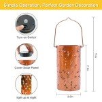 Dragonfly Hanging Solar Garden Lantern Lights