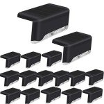 16 Pack Waterproof Solar Deck LED Lights