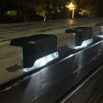 16 Pack Waterproof Solar Deck LED Lights