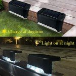 16 Pack Waterproof Solar Deck LED Lights
