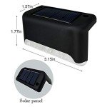 16 Pack Waterproof Solar Deck LED Lights