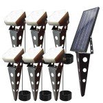 Mii-PWR Waterproof Solar Spot Lights for Garden