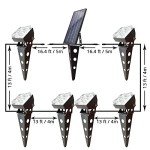 Mii-PWR Waterproof Solar Spot Lights for Garden