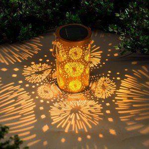Firework Solar Lanterns for Outdoor Garden Decor