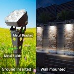 Mii-PWR Waterproof Solar Spot Lights for Garden