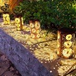 Firework Solar Lanterns for Outdoor Garden Decor