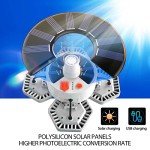 Solar Camping Lantern with Remote Control, 169 LED