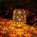 OxyLED Solar Lanterns for Garden Decoration