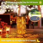 Firework Solar Lanterns for Outdoor Garden Decor