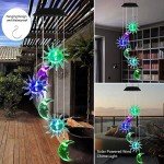 Color Changing Solar Wind Chime Lights for Outdoors