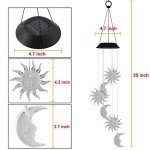Color Changing Solar Wind Chime Lights for Outdoors