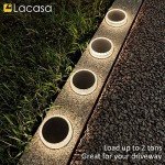 Lacasa Solar LED Deck Lights – 4 Pack