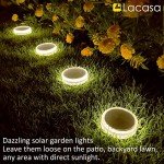 Lacasa Solar LED Deck Lights – 4 Pack