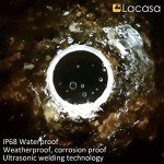 Lacasa Solar LED Deck Lights – 4 Pack