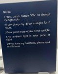 Siedinlar Solar Deck Lights - 4 Pack, 2 Colors