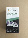 Lacasa Solar LED Deck Lights – 4 Pack