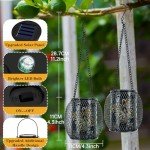Butterfly Solar Lanterns for Garden - 2 Pack