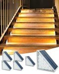 Asteria 6-Pack Solar Step Lights - Waterproof & Bright