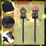 Solar Mushroom Fairy Lights - 2 Pack Garden Décor