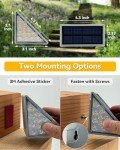 Asteria 6-Pack Solar Step Lights - Waterproof & Bright