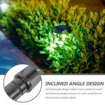 VANZACK Solar Garden Light Plastic Ground Stakes - 10 Pack