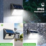 Solar Motion Sensor Garden Lights - 2 Pack