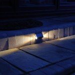 Auraglow Solar Step Lights - Dual-Directional LED Lighting for Outdoor Steps, Stairs, Walls & Pathways, IP54 Weatherproof - Pack of 3 (3 Pack)