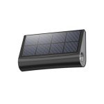 Auraglow Solar Step Lights - Dual-Directional LED Lighting for Outdoor Steps, Stairs, Walls & Pathways, IP54 Weatherproof - Pack of 3 (3 Pack)