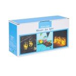 3 Pack Solar Mason Jar Lights,30 LED Water-Proof Outdoor Solar Lanterns,Garden Lights,Hanging Lights for Outside,Wedding, Party, Bar, Garden,Christmas,Table,Tree,etc. (Warm)…