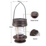 Pearlstar Hanging Antique Solar Garden Lanterns - 2 Pack