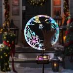 Cute Cat Solar Stake Lights for Garden Decor