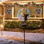 Cute Cat Solar Stake Lights for Garden Decor