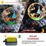 Colorful Squirrel Solar Garden Stake Lights