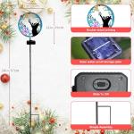 Cute Cat Solar Stake Lights for Garden Decor