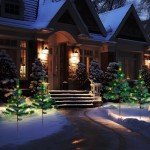 Spetase Solar Christmas Tree Garden Stake Lights, 2024 New Upgraded Solar Christmas Decoration Tree Lights, Outdoor Waterproof Yard Patio Path Lights, 2 Modes, 2pcs